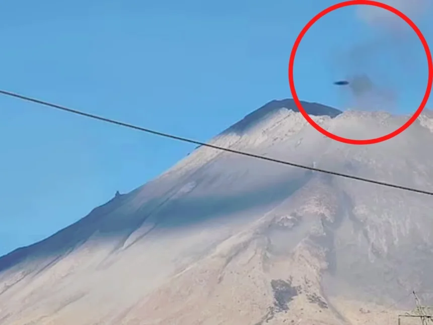 mexikó vulkán ufo